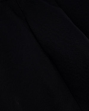 Christian Dior Black Textured Taffeta Asymmetric Skirt Size FR 34 (UK 6)