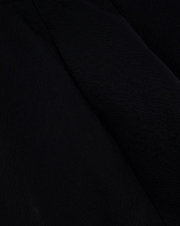 Christian Dior Black Textured Taffeta Asymmetric Skirt Size FR 34 (UK 6)