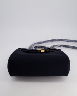 *ULTRA RARE* Hermès Herbag 31 Zip Bag in Bleu Indigo Denim Toile Militaire Canvas, Bleu Indigo Vache Hunter Leather with Gold Hardware