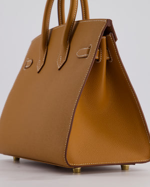 *HOLY GRAIL* Hermès Birkin 25 Sellier Bag in Gold Epsom Leather with Gold Hardware