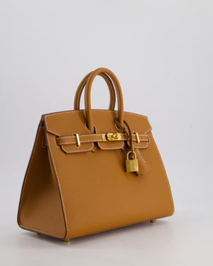 *HOLY GRAIL* Hermès Birkin 25 Sellier Bag in Gold Epsom Leather with Gold Hardware