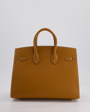 *HOLY GRAIL* Hermès Birkin 25 Sellier Bag in Gold Epsom Leather with Gold Hardware