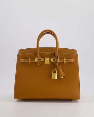 *HOLY GRAIL* Hermès Birkin 25 Sellier Bag in Gold Epsom Leather with Gold Hardware