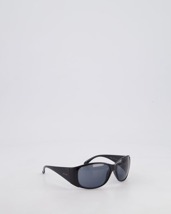 Prada Black Sunglasses with Logo Detail