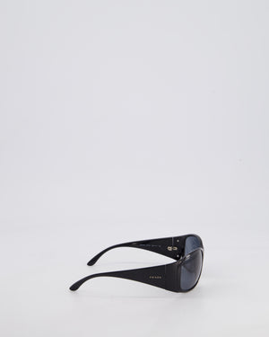 Prada Black Sunglasses with Logo Detail