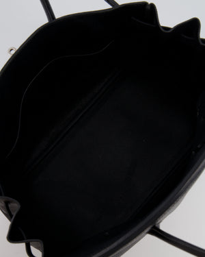 Hermès Birkin 35 Retourne Bag Black in Togo Leather with Palladium Hardware
