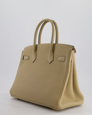 Hermès Birkin 30 Retourne Bag in Trench Togo Leather with Gold Hardware
