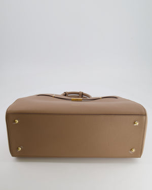DeMellier Beige The Hudson Tote Bag with Gold Hardware RRP £550