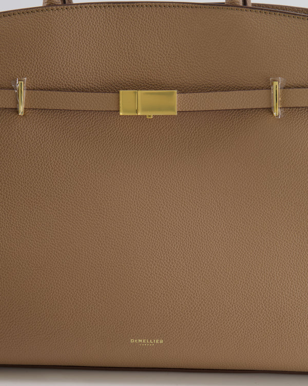 DeMellier Beige The Hudson Tote Bag with Gold Hardware RRP £550