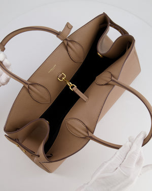 DeMellier Beige The Hudson Tote Bag with Gold Hardware RRP £550
