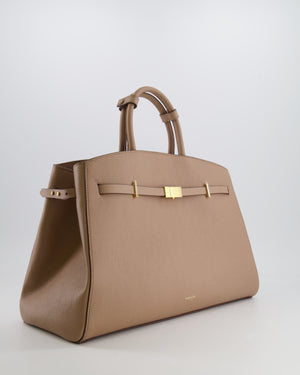 DeMellier Beige The Hudson Tote Bag with Gold Hardware RRP £550