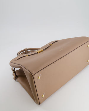 DeMellier Beige The Hudson Tote Bag with Gold Hardware RRP £550