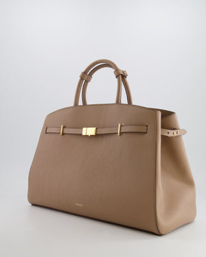 DeMellier Beige The Hudson Tote Bag with Gold Hardware RRP £550