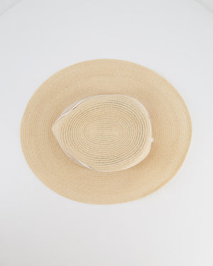 Maison Michel Cream Henrietta Hat Size S RRP £500