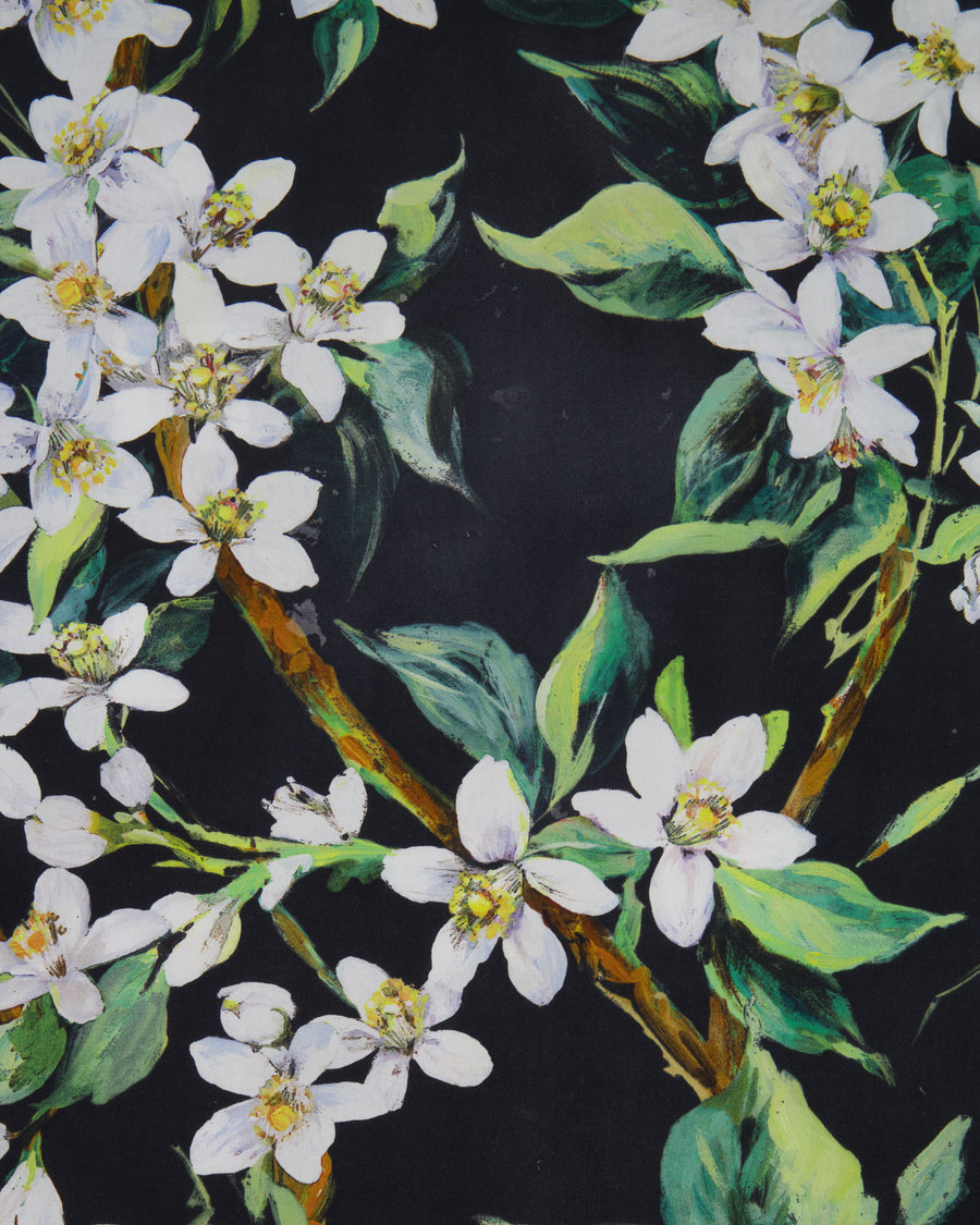 Dolce Gabbana Black and White Print Floral Top Size IT 36 (UK 4)
