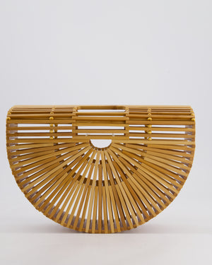 Cult Gaia Brown Ark Acrylic Basket Bag