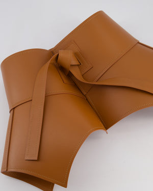 Loewe Tan Obi Leather Belt Size M RRP £725