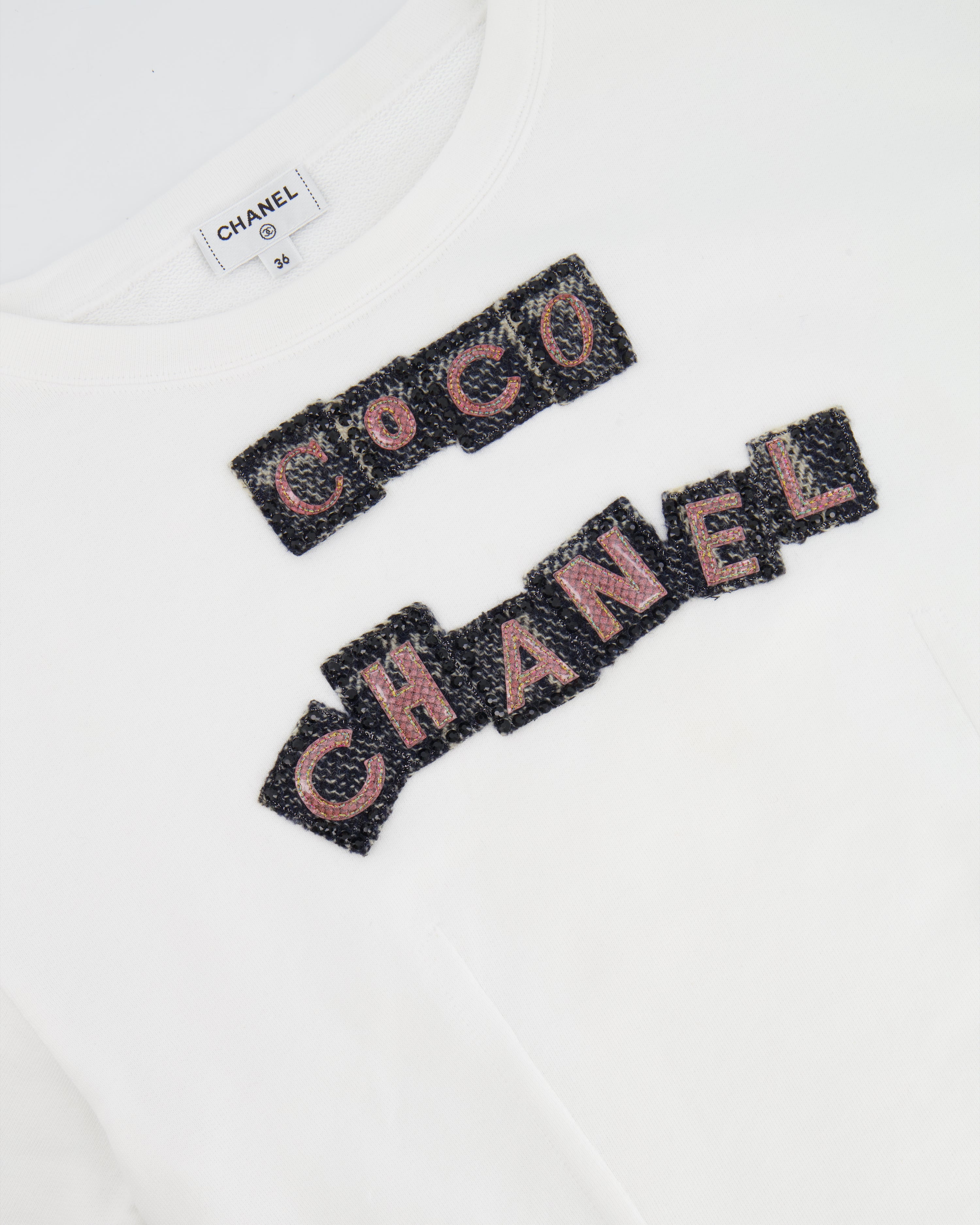 CHANEL BOUTIQUE シャネル COCO ロゴ Tシャツ CHANEL シャネル Tシャツ PO6038V00273 COCO ココマーク