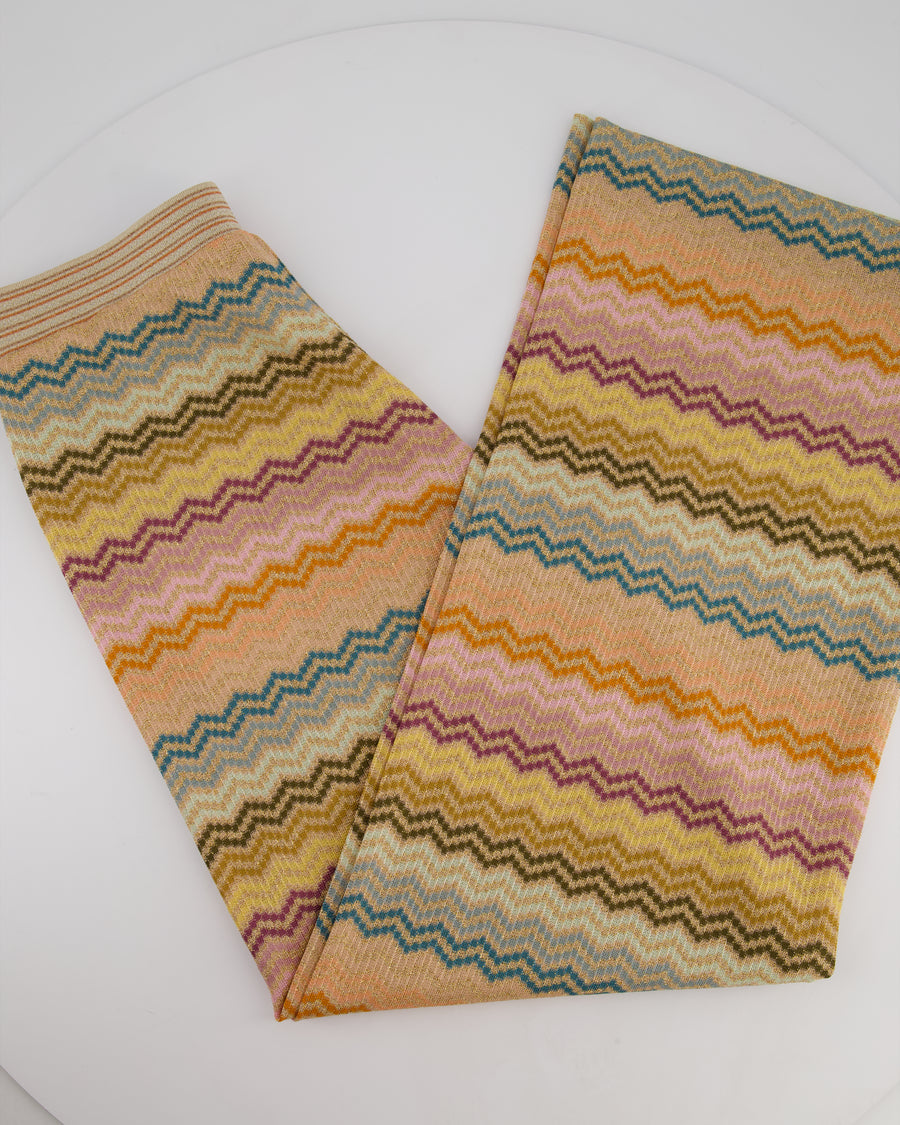 Missoni MARE Multicolour Knitted Sleeveless Top and Trousers Set Size IT 44 (UK 12)