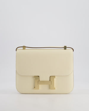 Hermès Constance III 1 - 24 Miroir Bag in Nata Epsom Leather with Permabrass Hardware