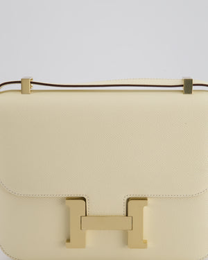 Hermès Constance III 1 - 24 Miroir Bag in Nata Epsom Leather with Permabrass Hardware