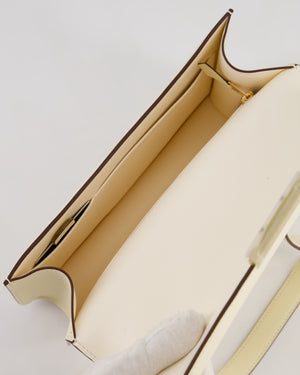 Hermès Constance III 1 - 24 Miroir Bag in Nata Epsom Leather with Permabrass Hardware