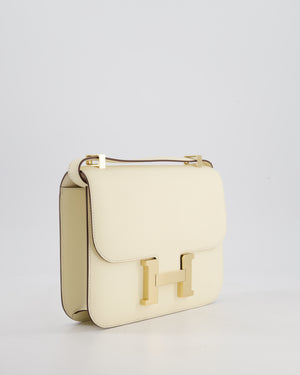 Hermès Constance III 1 - 24 Miroir Bag in Nata Epsom Leather with Permabrass Hardware