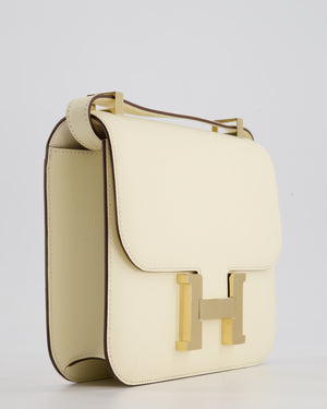 Hermès Constance III 1 - 24 Miroir Bag in Nata Epsom Leather with Permabrass Hardware