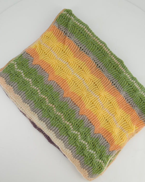 Missoni Multi Colour Long Length Scarf