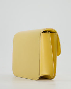 Céline Classic Box Small Bag in Pollen Calfskin with Gold Hardware