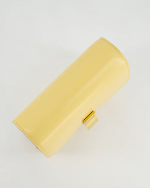 Céline Classic Box Small Bag in Pollen Calfskin with Gold Hardware