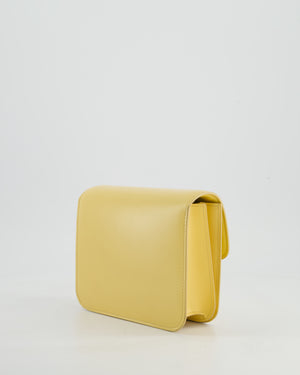 Céline Classic Box Small Bag in Pollen Calfskin with Gold Hardware