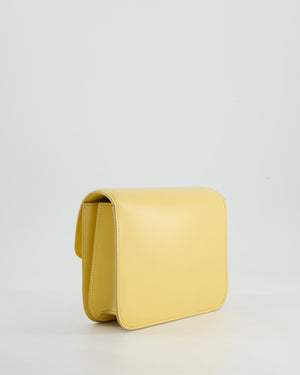 Céline Classic Box Small Bag in Pollen Calfskin with Gold Hardware