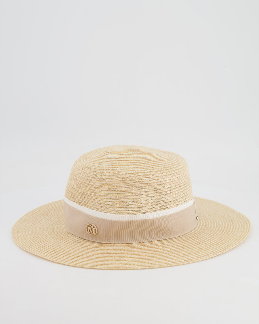 Maison Michel Cream Henrietta Hat Size S RRP £500