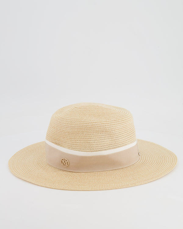 Maison Michel Cream Henrietta Hat Size S RRP £500