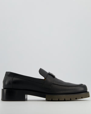 Hermès Menswear Black Gregoire Loafer Size EU 45