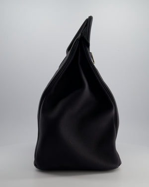 Hermès Haut à Courroies HAC 40 Bag in Caban Togo Leather with Palladium Hardware