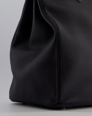 Hermès Haut à Courroies HAC 40 Bag in Caban Togo Leather with Palladium Hardware