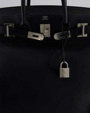 Hermès Haut à Courroies HAC 40 Bag in Caban Togo Leather with Palladium Hardware
