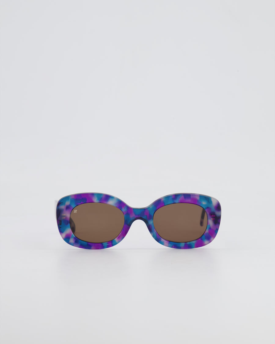 Jimmy Fairly Purple and Blue Sunglasses