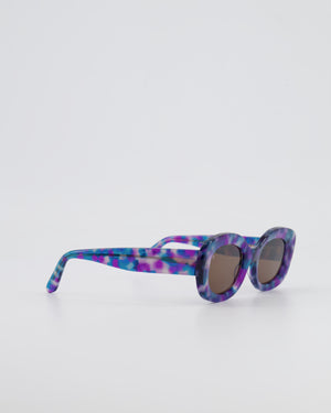 Jimmy Fairly Purple and Blue Sunglasses
