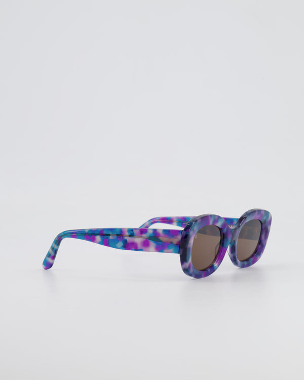 Jimmy Fairly Purple and Blue Sunglasses