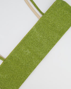 Nué Green Charlotte Top with Crystals Size S (UK 8) RRP £426