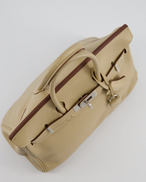 *FIRE PRICE* Hermès Birkin 25 Retourne Bag in Parchemin Swift Leather with Palladium Hardware