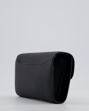 Hermès Constance To Go Bag in Noir Epsom Leather with Palladium Hardware