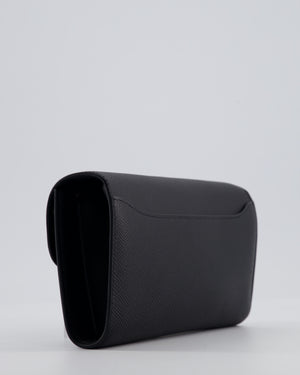 Hermès Constance To Go Bag in Noir Epsom Leather with Palladium Hardware