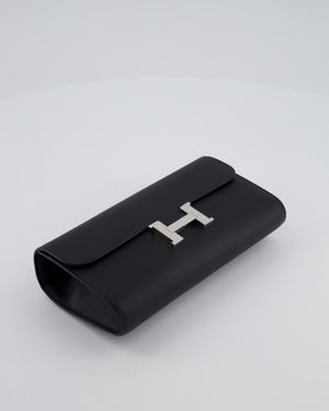 Hermès Constance To Go Bag in Noir Epsom Leather with Palladium Hardware
