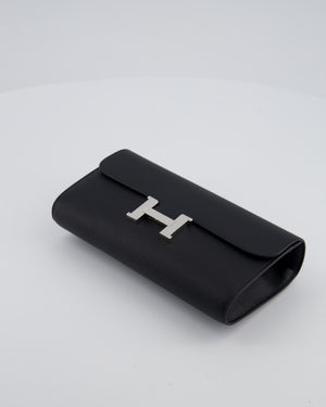 Hermès Constance To Go Bag in Noir Epsom Leather with Palladium Hardware