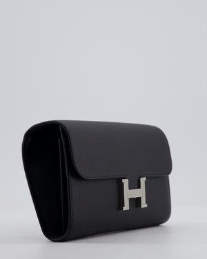 Hermès Constance To Go Bag in Noir Epsom Leather with Palladium Hardware