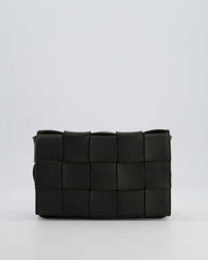 Bottega Veneta Khaki Green Small Cassette Intrecciato Leather Bag RRP £1,970